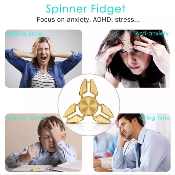Stainless Steel and Aluminum Fidget Spinner/ Hand Spinner High Speed, Heavy Duty - Picture 5 of 17